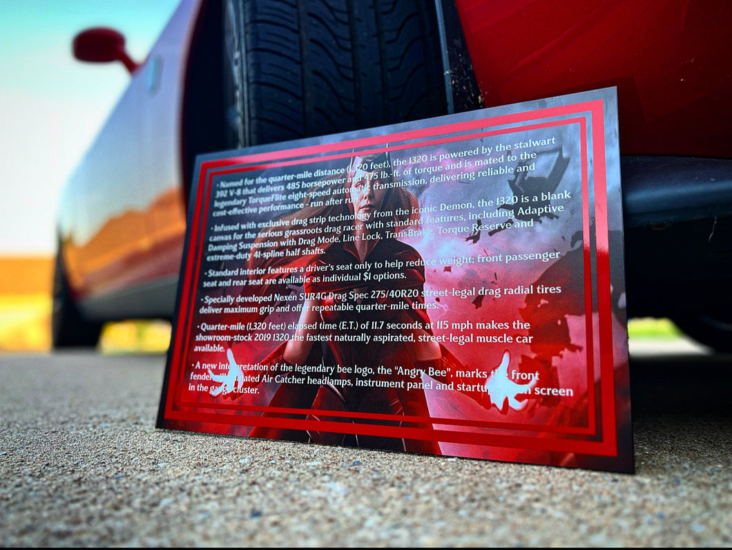 Custom Show Board/Display Sign