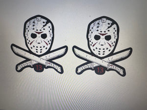 Jason 13 Badges (2 included)