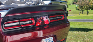 CUSTOM Full Color Tail Light Divider (Challenger) - Forged Concepts