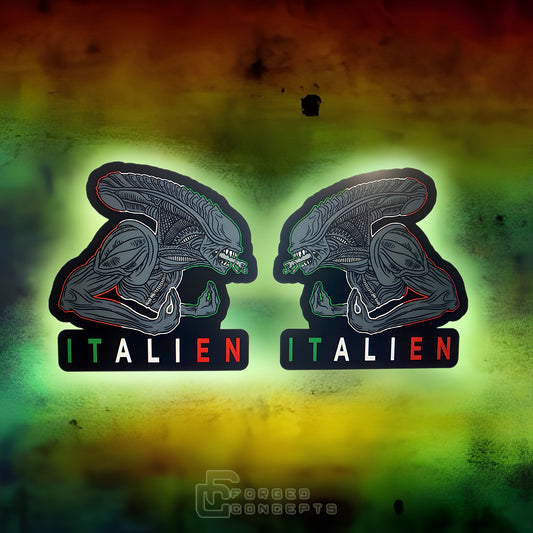 Italien Badges (2 included) - Forged Concepts