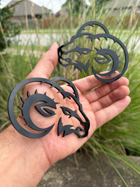 NEW 2026 Evil Ram Badges (2 Badges) (50% OFF) 🚨 - Forged Concepts