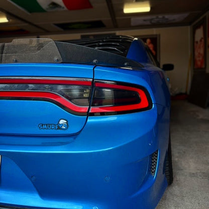 Aggressive Smurf Grille & Rear Badges (2 Badges) - Forged Concepts