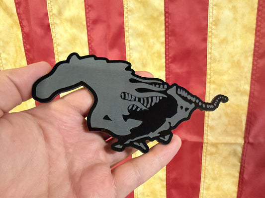 Skeleton Mustang Badge - Forged Concepts