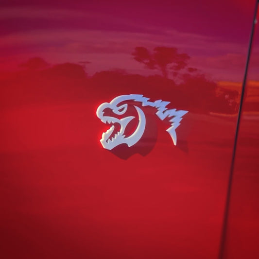 Godzilla Badges White (2) - Forged Concepts