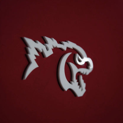 Godzilla Badges White (2) - Forged Concepts