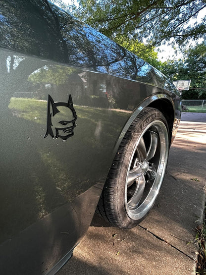 Batman HellBat Badges (2 included) - Forged Concepts