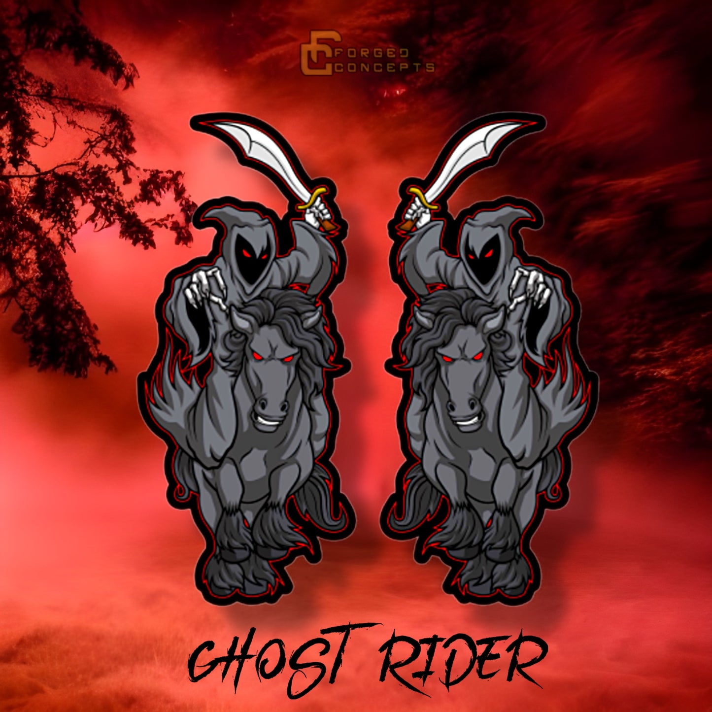 NEW Ghost Rider Badges - Forged Concepts