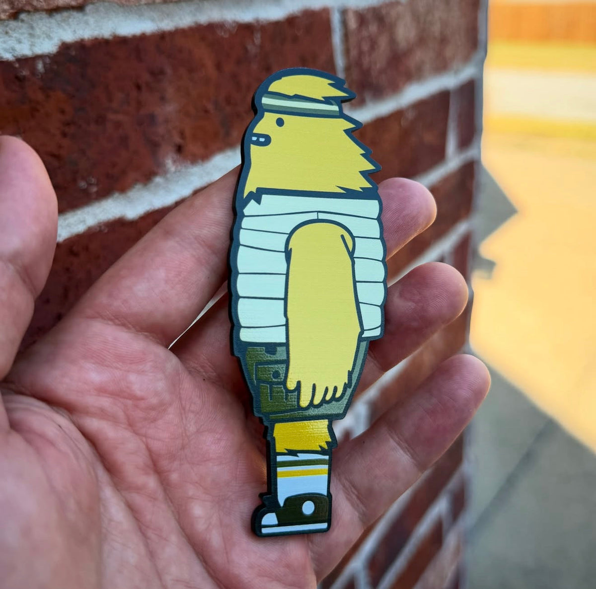 Gear Guard Gary badge - Rivian mascot