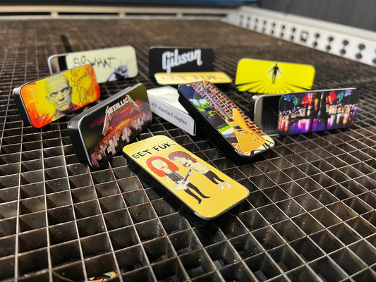 Guitar Pick Tin Cases