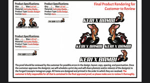 Remake order 2766 (4 badges)
