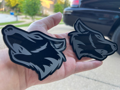 NEW Coyote Badges (2) - Forged Concepts
