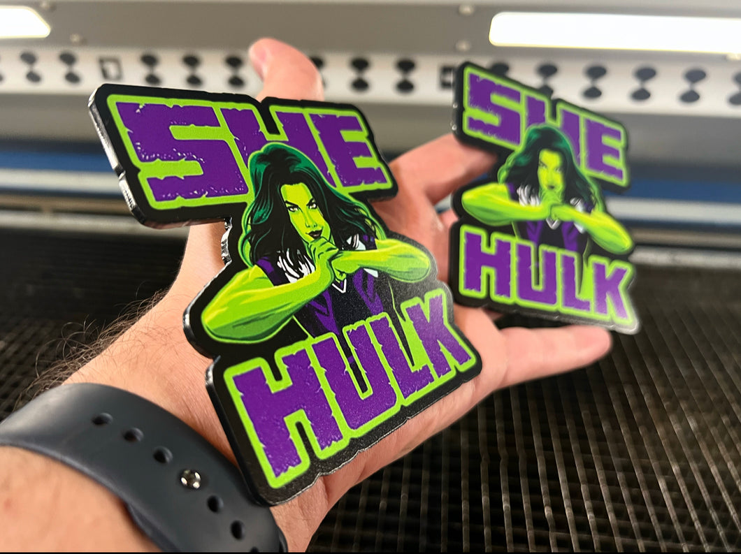 She Hulk Badges  (2 Badges)