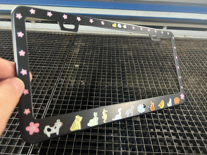 Custom METAL License Plate OR Frame - Forged Concepts