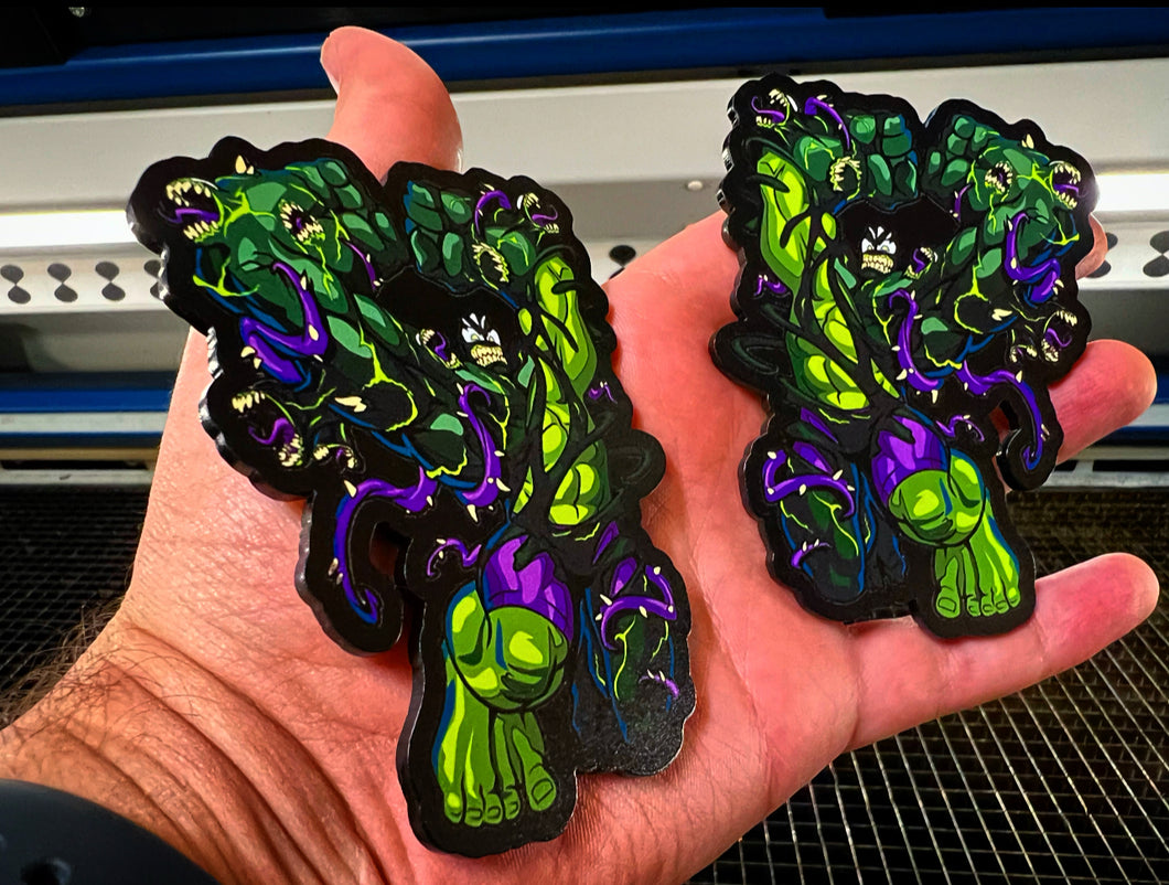 Venomized Hulk Badges  (2 Badges)