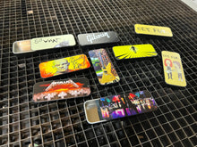 Load image into Gallery viewer, CUSTOM Guitar Pick Tin Cases (includes 4)