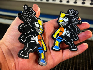 Venomized Bart Version 2 Badges  (2 Badges)