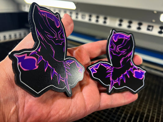 NEW Black Panther Badges (2 badges) - Forged Concepts