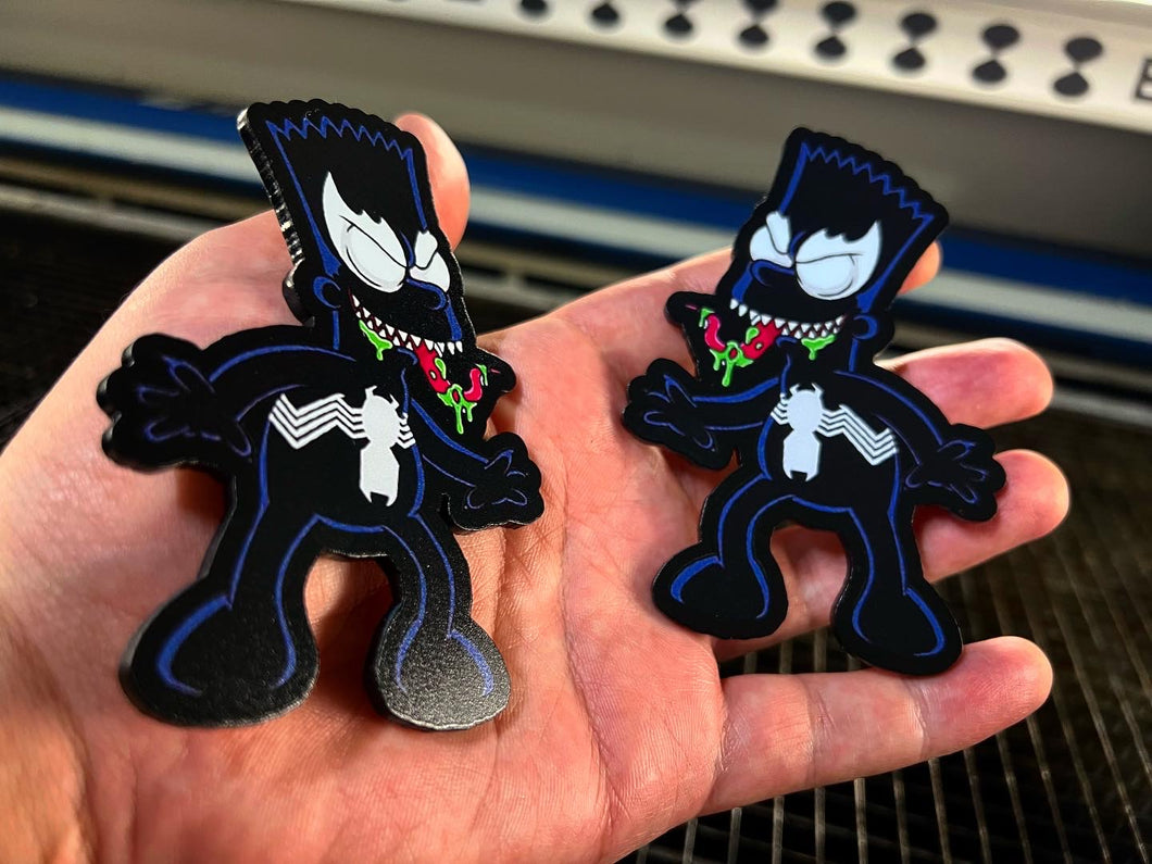 Venomized Bart Version 1 Badges  (2 Badges)