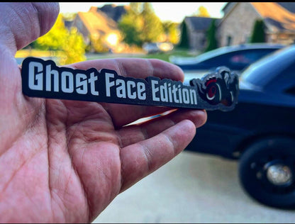 Ghost Face Edition Badge (1 included) - Forged Concepts