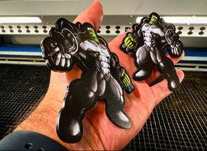 Venomized Hulk Badges V3  (2 Badges)