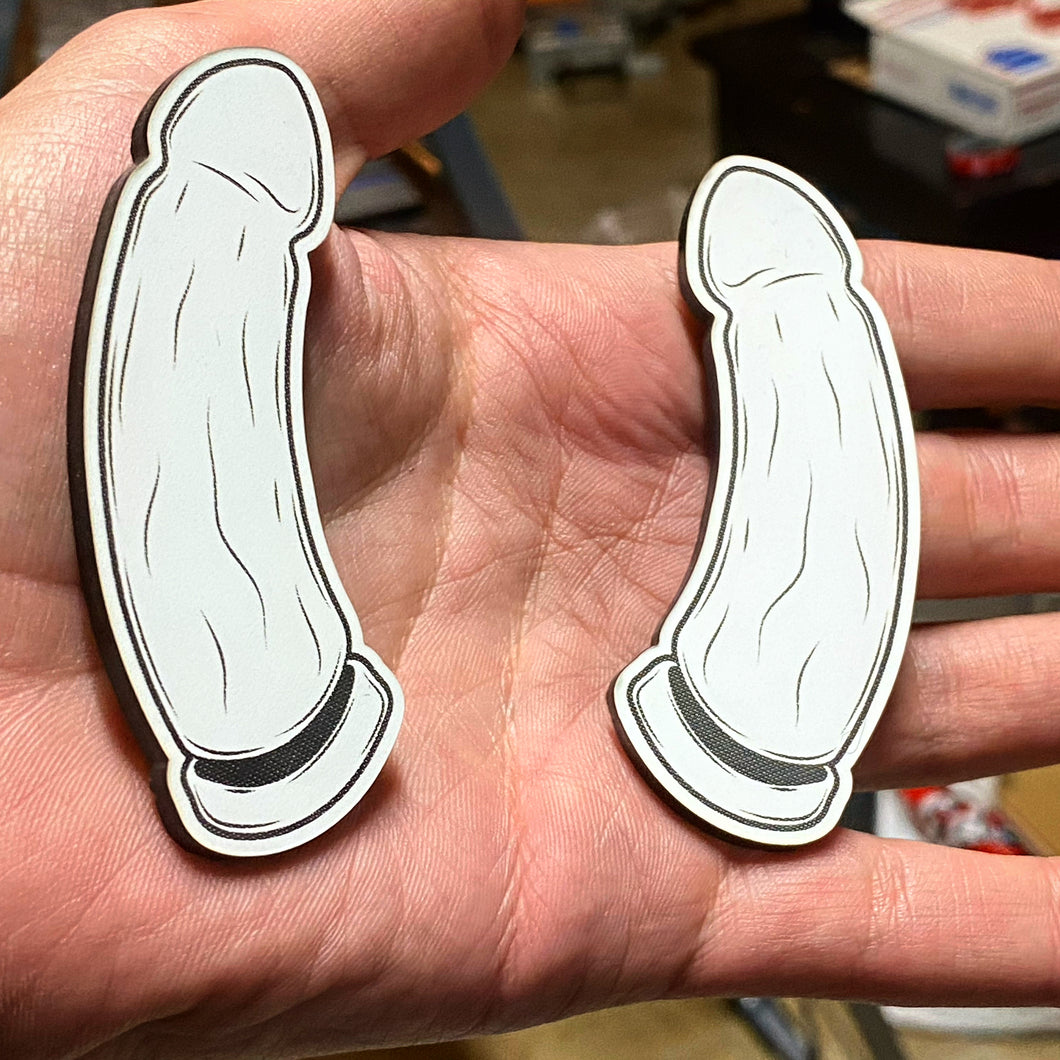 Dildo Badges (includes 4 badges) - Forged Concepts