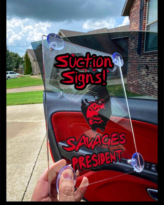 Custom Window Mounted Badge (Includes 1) - Forged Concepts