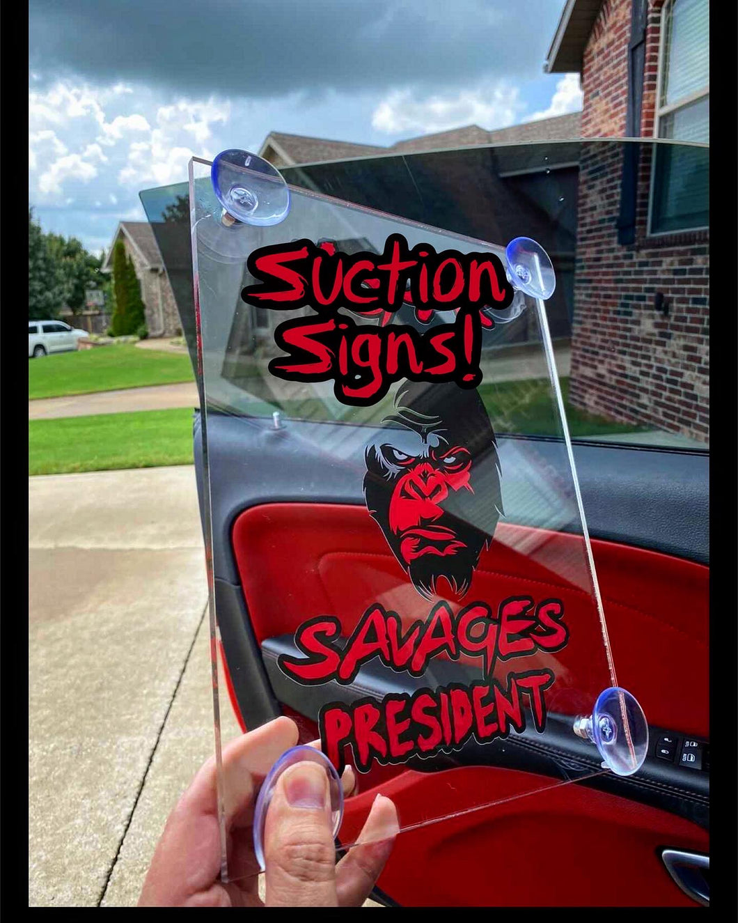 Custom Window Mounted Badge (Includes 1) - Forged Concepts