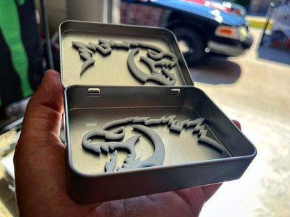 Godzilla Badges White (2) - Forged Concepts