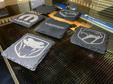 Load image into Gallery viewer, Custom Slate Coasters (Set of 5) - Forged Concepts