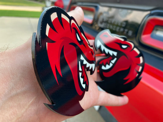 Raptor Badges (2 included) - Forged Concepts