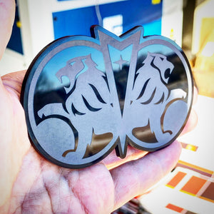 Pontiac Double Lion Badges - Forged Concepts
