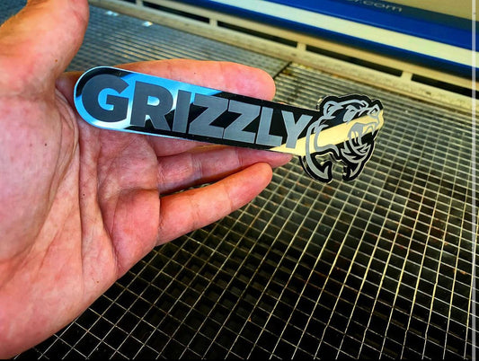 Grizzly Bear Badge (1) - Forged Concepts