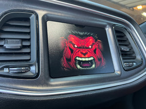 Custom Radio Plate 8.4in Uconnect