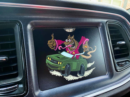 Custom Radio Plate 8.4in Uconnect - Forged Concepts