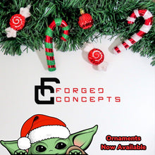 Load image into Gallery viewer, Baby Yoda Ornament (FREE SHIPPING) - Forged Concepts