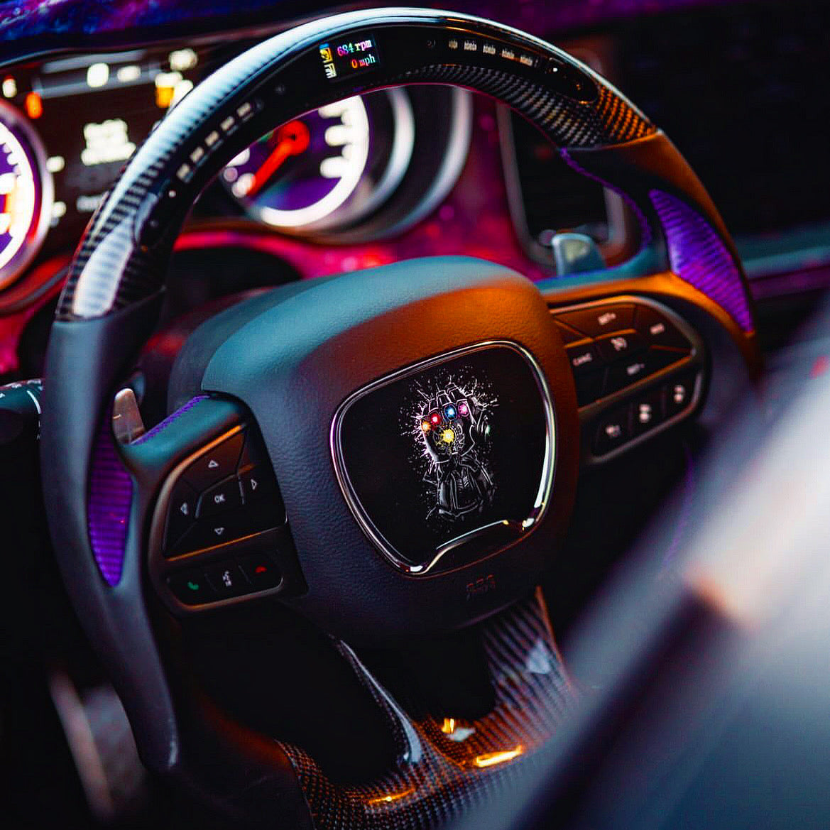 Custom Steering Wheel Insert (ANY DESIGN) – Forged Concepts