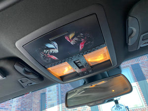 2 Custom Sun Roof/Sun Glasses Badges (Any Design) Challenger