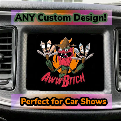 Custom Radio Plate 8.4in Uconnect - Forged Concepts