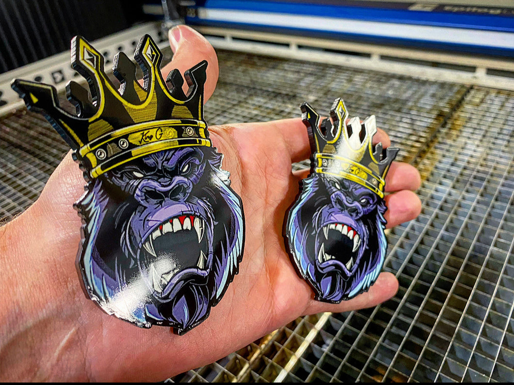 Purple Ape Badges - Forged Concepts