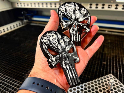 Detailed Punisher Skulls (2) - Forged Concepts