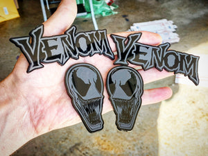 Venom 4 badge set (New Edition) - Forged Concepts
