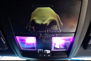2 Custom Sun Roof/Sun Glasses Badges (Any Design) Challenger