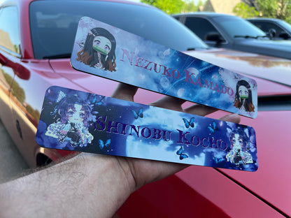 Custom Head Rest Plaques (2 Included) - Forged Concepts