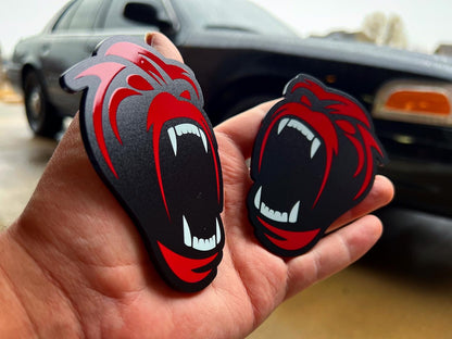 Hell Ape Badges (2 included) - Forged Concepts