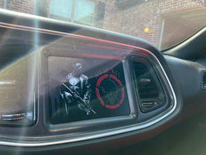 Custom Radio Plate 8.4in Uconnect