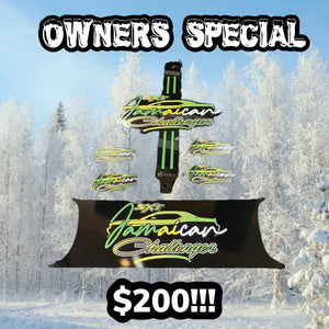 Owners Special: Hood Prop/Tail Light Divider/4 Badges - Forged Concepts