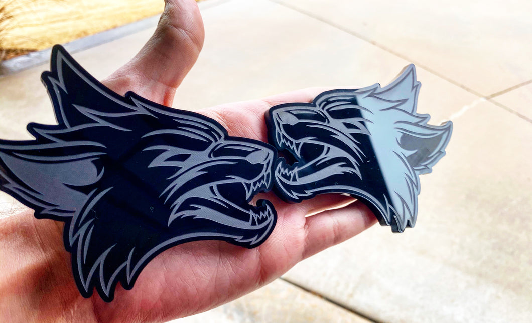Fox badges (2 Badges Free Shipping) - Forged Concepts