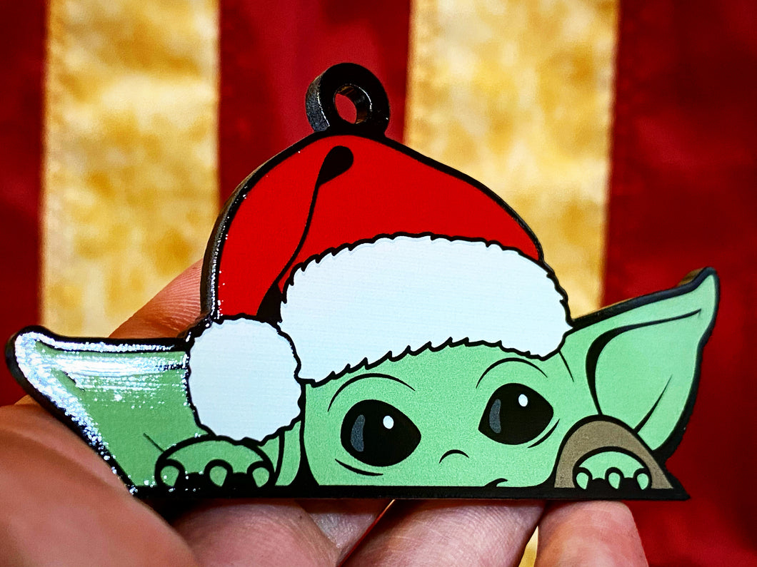 Baby Yoda Ornament (FREE SHIPPING) - Forged Concepts