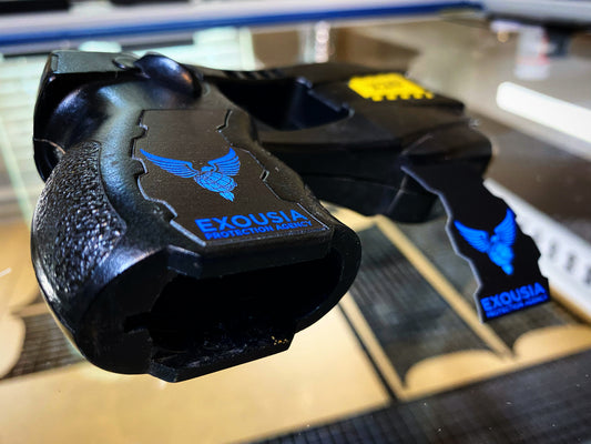 Custom Taser Strike Plates - Forged Concepts