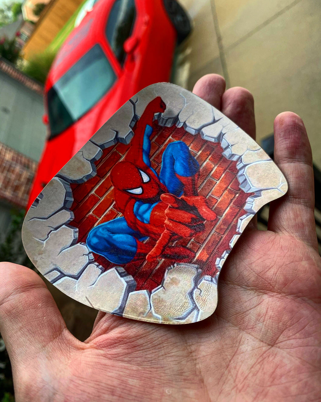 Spiderman Steering Wheel Insert - Forged Concepts